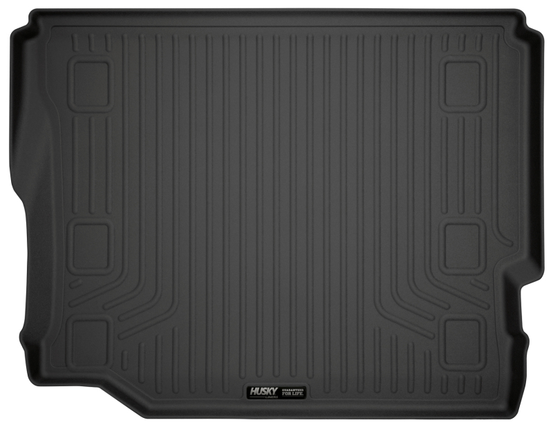 Jeep Wrangler JLU Floor Mats - Rear Cargo - Husky Liners - WeatherBeater - Black - `19-`24